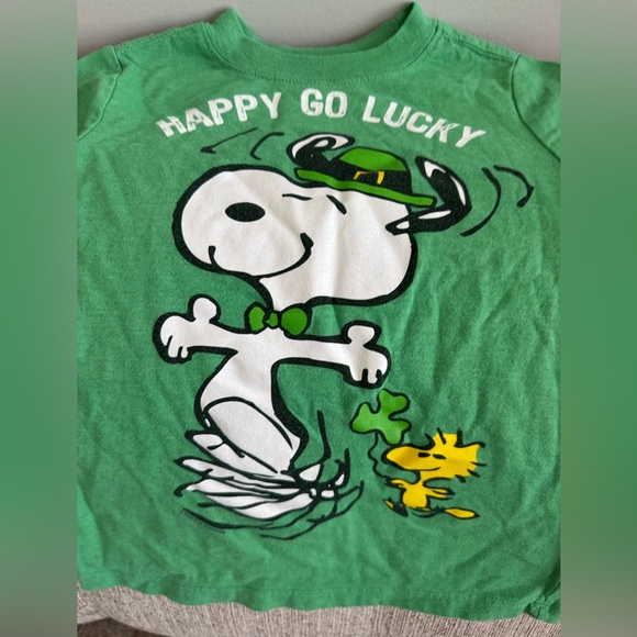 Disney Green and White Go Lucky Kids Tees - Picture 3 of 5